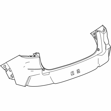 GM 42693003 FASCIA PKG-RR BPR UPR *SERV PRIMER