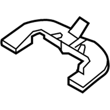 Nissan 88393-ZM00A Cover-Rear Seat Bracket, L