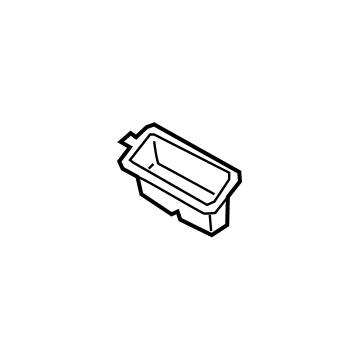 Hyundai 81248-B1000 Cover-Trunk Lid Opener
