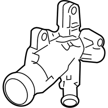 Honda 19315-RNA-A01 Cover, Water Outlet