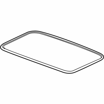 GM 84467944 Glass Weatherstrip