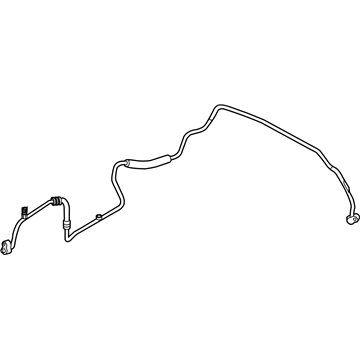 BMW 64-53-9-151-740 Pressure Hose, Condenser, Evaporator