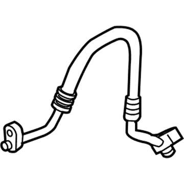 BMW 64-50-9-122-623 Pressure Hose, Compressor-Condenser