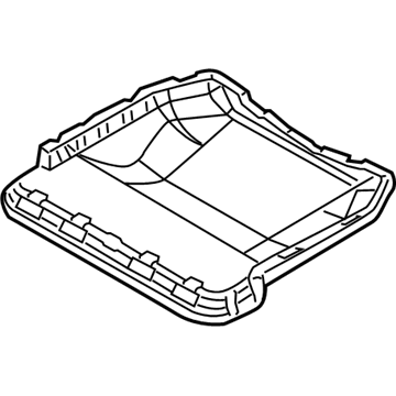 Mopar 4610165AB Frame-Front Seat Cushion