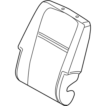 Mopar 6QJ47DX9AA Front Seat Back Cover