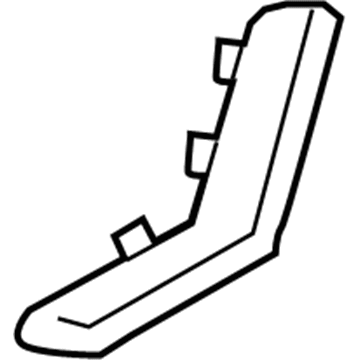 Honda 71593-SVA-A00 Spacer, R. RR. Bumper