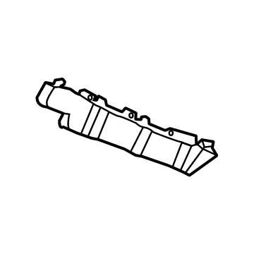 Hyundai 86551-K5000 BRACKET-FR BUMPER SIDE, LH