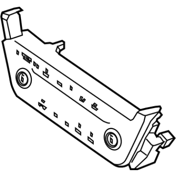 Hyundai 97250-G2BM0-RET Heater Control Assembly