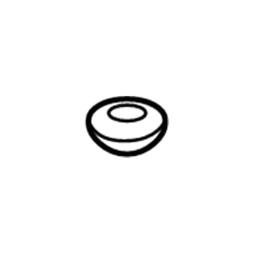 Nissan 21507-4U00A Mounting Rubber-Radiator, Lower