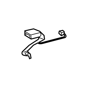 Hyundai 89863-S8000-NNB Buckle Assembly-3RD S/BELT, Ctr