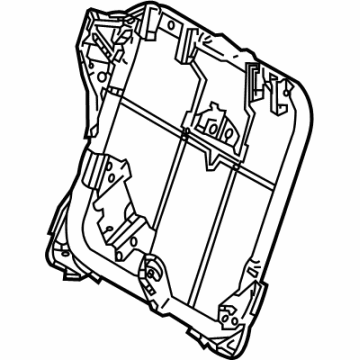 Lexus 71017-78080 FRAME SUB-ASSY, RR S