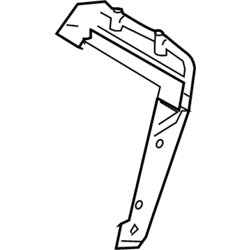Nissan 87651-ZR17A Frame Assembly-Front Seat Back