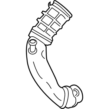 BMW 13-71-8-621-869 FILTERED AIR PIPE
