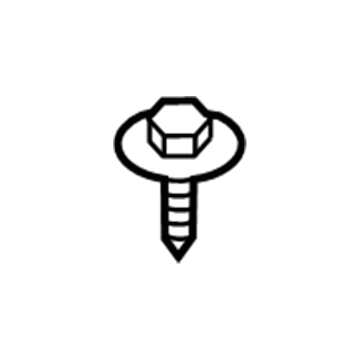 BMW 07-11-9-905-184 Screw, Self Tapping