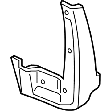 Acura 08P00-TX4-200A Splash Guard Set