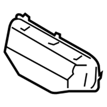 BMW 64-22-8-386-133 Breather Covering Rear