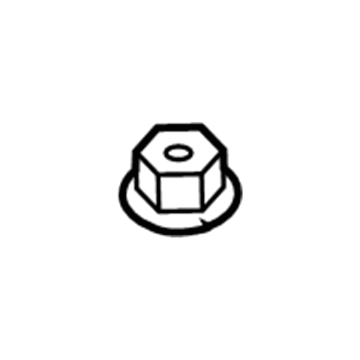 Ford -W710213-S440 Rear Bracket Nut
