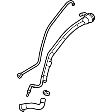GM 25888108 Pipe Asm-Fuel Tank Filler (W/ Filler Hose)