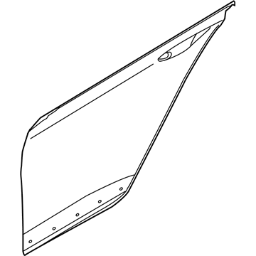 Hyundai 77111-G2000 Panel-Rear Door Outer, LH
