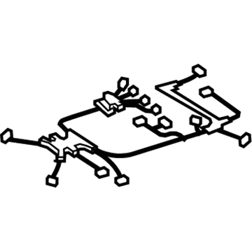 Lexus 82191-30310 Wire, Front Seat, RH