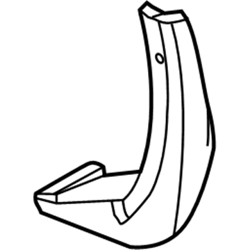 Acura 08P09-TX4-200R1 Splash Guard Set, Rear