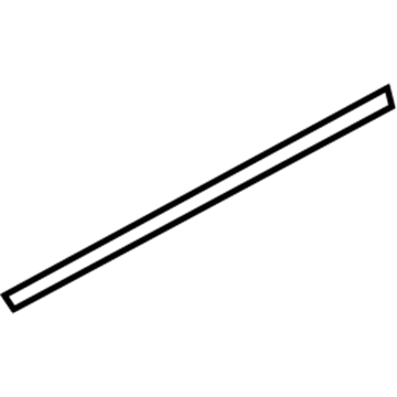 Nissan 82818-1AA0C Tape-Rear Door SASH Rear, RH