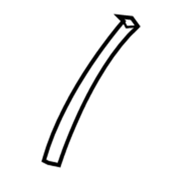 Nissan 82816-1AA0C Tape-Rear Door SASH Rear, RH
