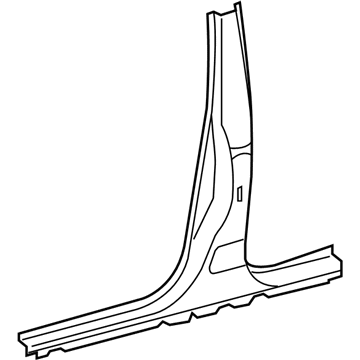 Lexus 61311-30290 Pillar, Center Body, Outer