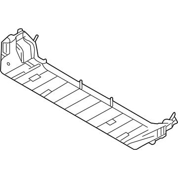 BMW 17-11-7-646-138 Module Carrier, Bottom