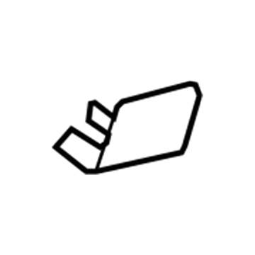 Toyota 55443-35030 Glove Box Frame Cover