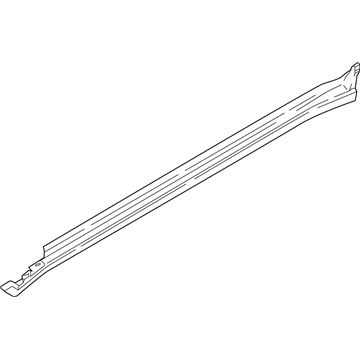 BMW 51-12-7-488-231 Side Skirt Trim Left