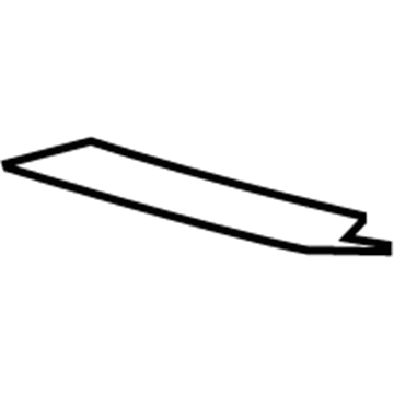 BMW 51-11-7-331-717 Protective Strip, Side, Left