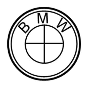BMW 51-14-7-057-794 Emblem-Rear Or Front