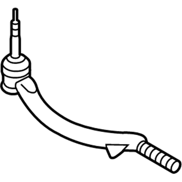GM 26100287 Outer Tie Rod