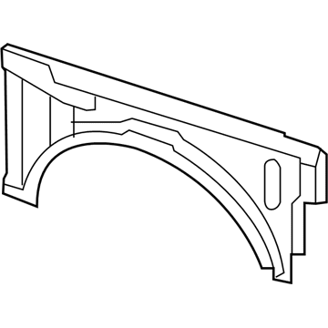 Mopar 55395894AG Panel-Quarter Inner