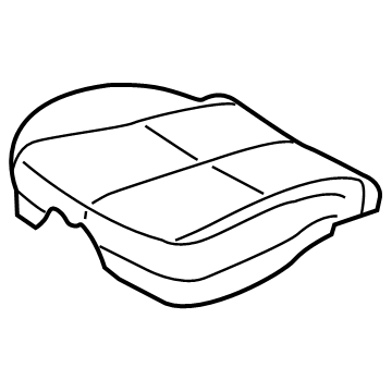 Kia 88160A9191DLF Front Cushion Covering Left