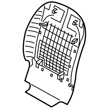Kia 88390A9000BND Map Board Assembly-Front S