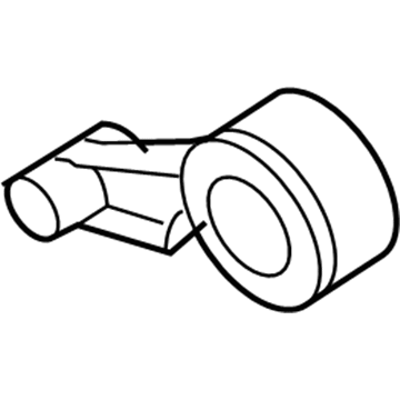 BMW 11-28-7-839-135 Adjusting Pulley With Lever