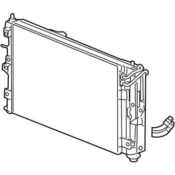 Mopar 5191249AA Engine Cooling Radiator