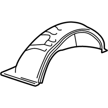 GM 15954555 Inner Wheelhouse