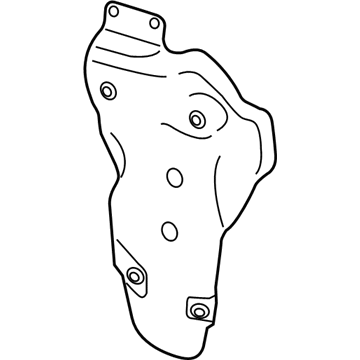 GM 12660128 Heat Shield