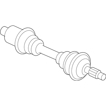 GM 20860269 Front Wheel Drive Shaft Assembly