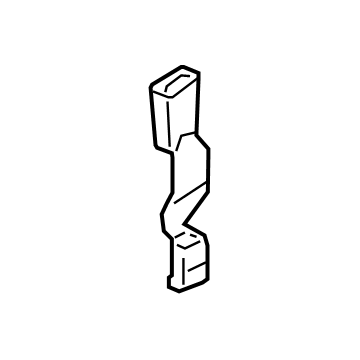Kia 89860S9500LBR BUCKLE ASSY-RR S/BEL