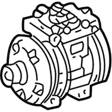 Toyota 88320-28160-84 Compressor, REMAN