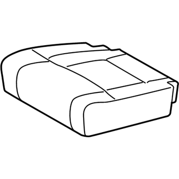 Toyota 71075-0C400-B2 Cushion Cover