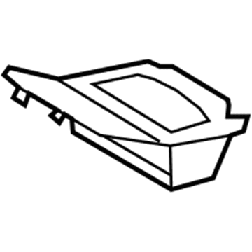 Lexus 589G0-50050-C0 Panel Assembly, Rear Seat
