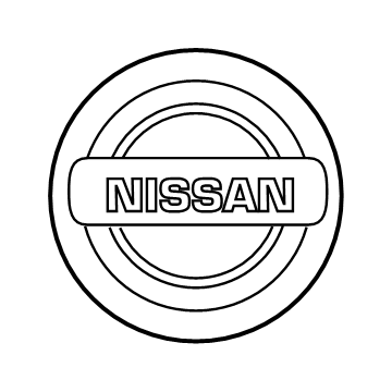 Nissan 40342-9BU0A ORNAMENT-DISC WHEEL