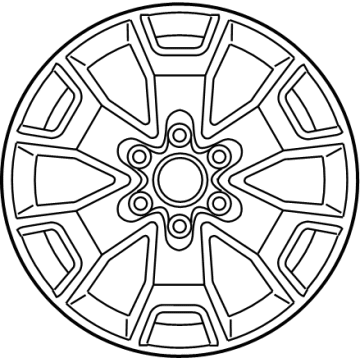 Nissan 40300-9BU2A WHEEL-ALUMINUM
