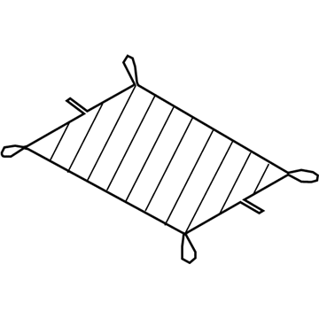 Hyundai 85779-3L100 Net Assembly-Luggage Floor