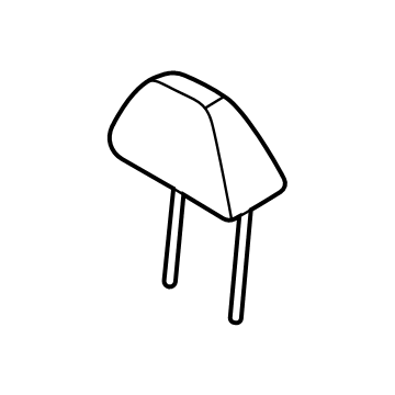 Hyundai 88700-L0010-VSM Headrest Assembly-Front Seat